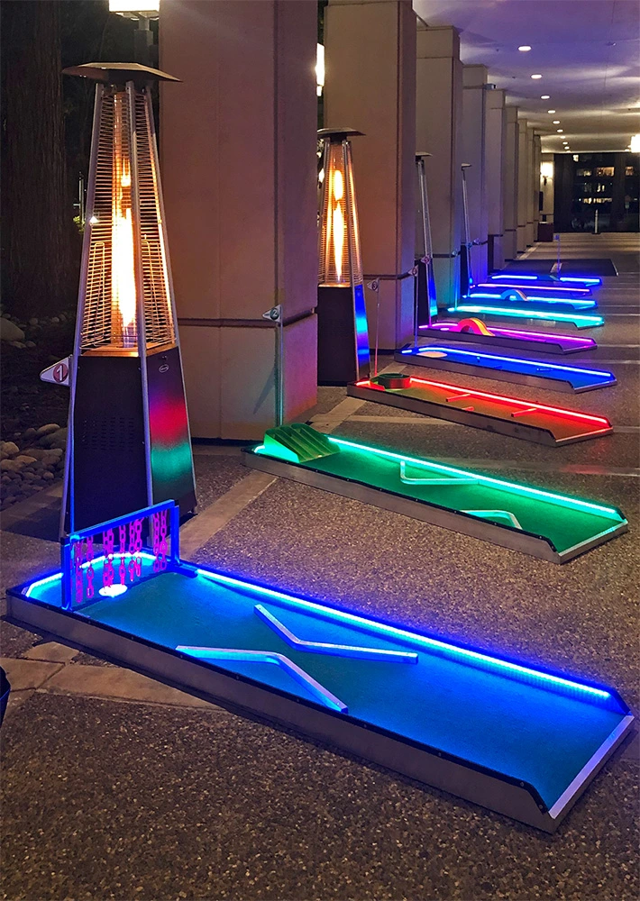 Neon Lights Mini Golf